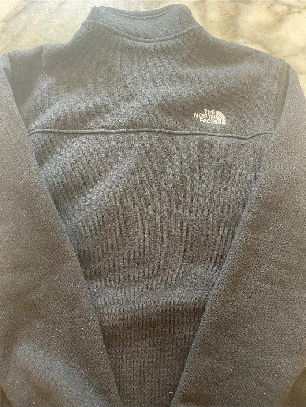 The North Face Black Full-Zip Fleece Performance Jacket